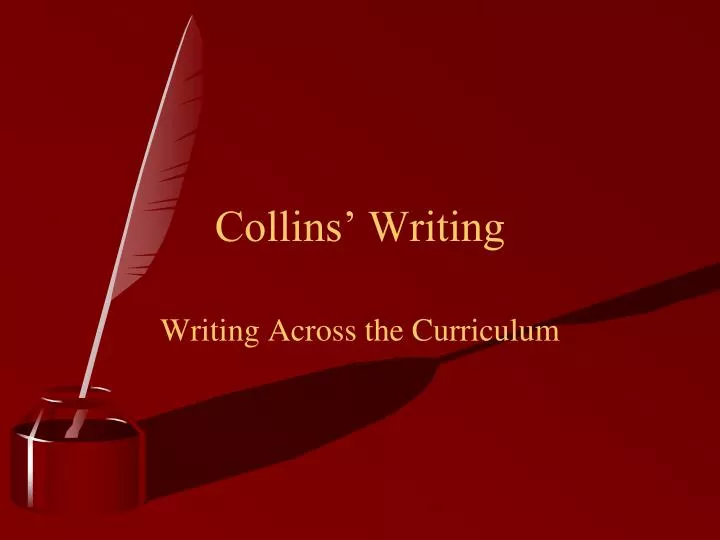 collins writing