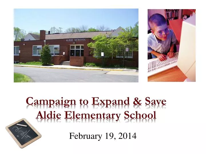 campaign to expand save aldie elementary school