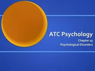 ATC Psychology