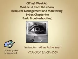 Instructor - Allan Ackerman VCA-DCV &amp; VCP5-DCV