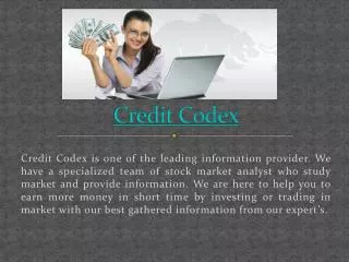 Credit Codex Financial Tips