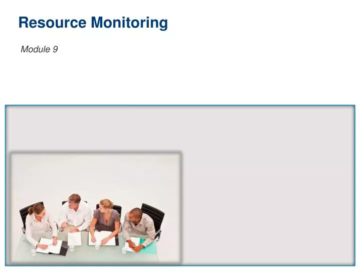 resource monitoring