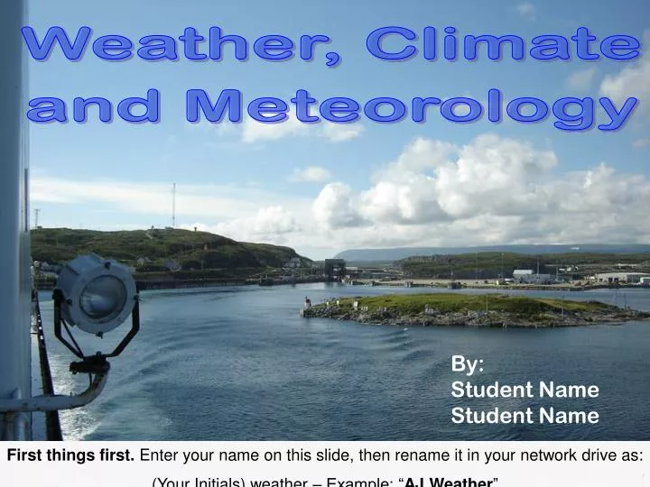 weather climate and meteorology