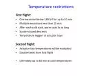 Flight Strategy for Cold Temperature Excursions and Profiling Above the Tropopause - slide 1