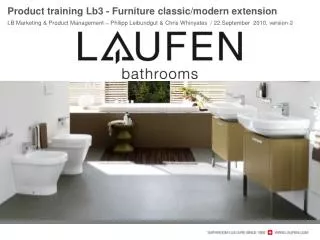 Product t raining Lb3 - Furniture classic/modern extension