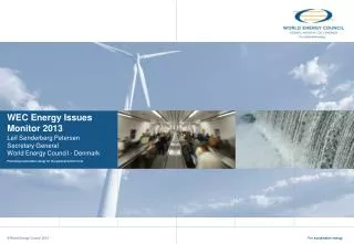 WEC Energy Issues Monitor 2013