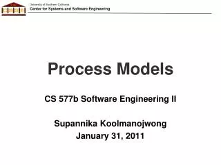 Process Models
