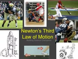 newton s third law of motion