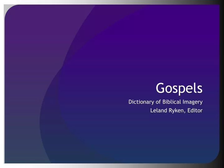 gospels