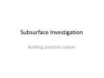 Subsurface Investigation - slide 1