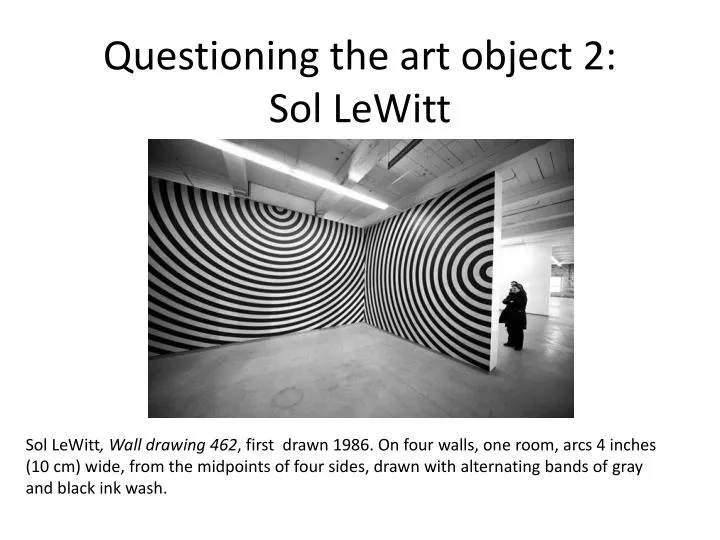 questioning the art object 2 sol lewitt