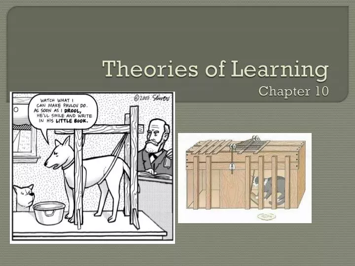 theories of learning chapter 10