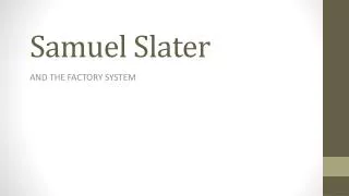 Samuel Slater