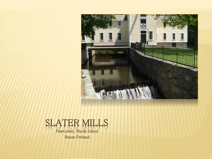 slater mills