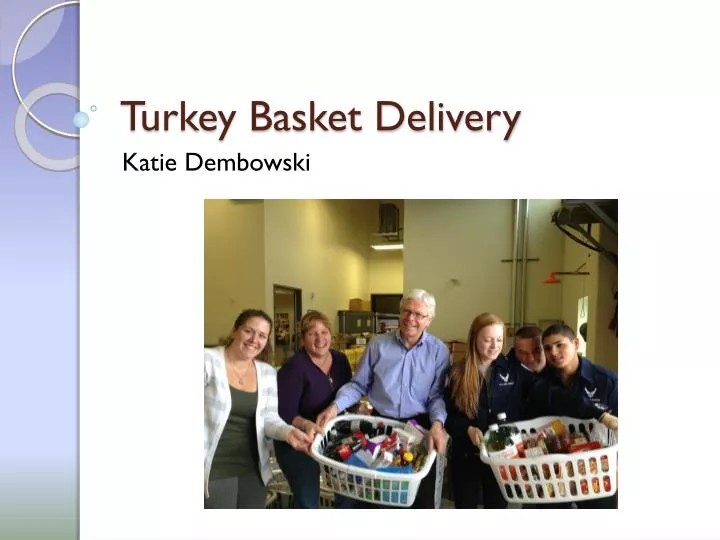 turkey basket delivery