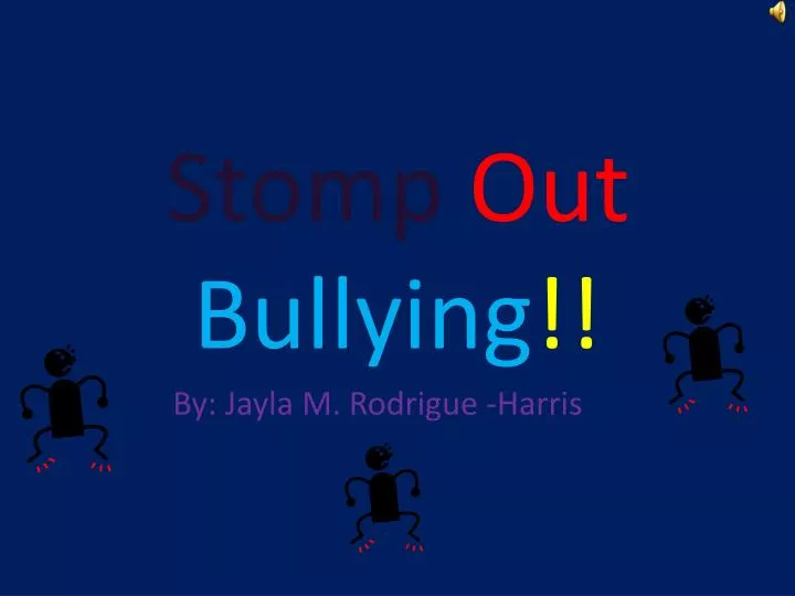 stomp out bullying