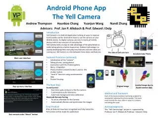 Android Phone App The Yell Camera