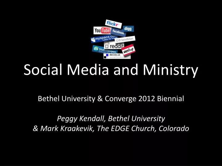 social media and ministry