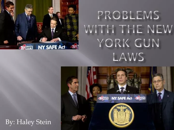 problems with the new york gun laws