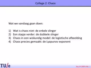 college 2 chaos