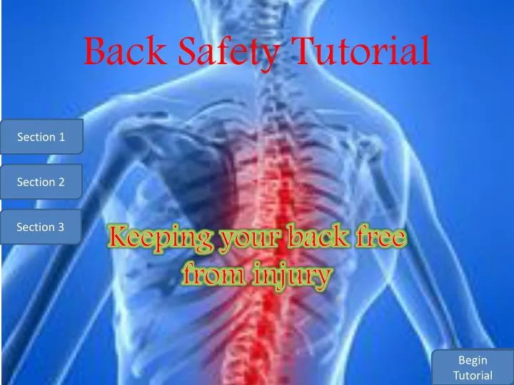 back safety tutorial