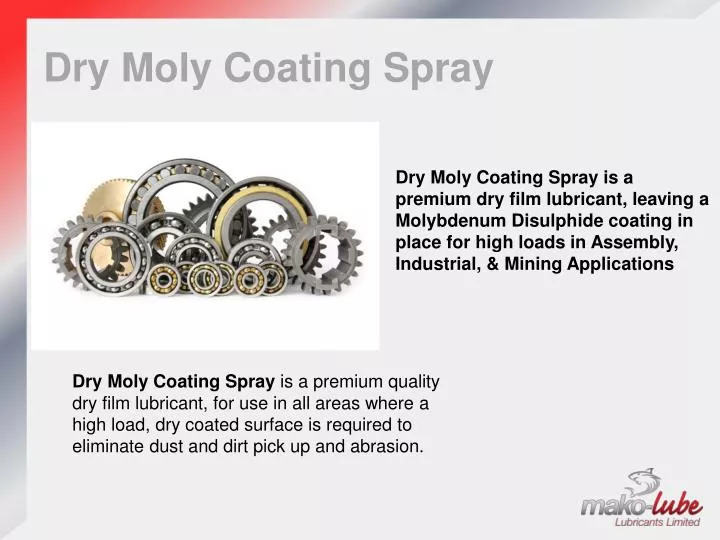 dry moly coating spray