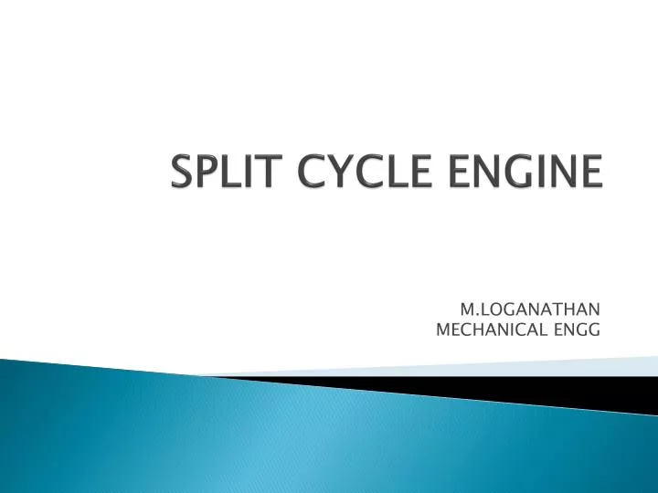 split cycle engine