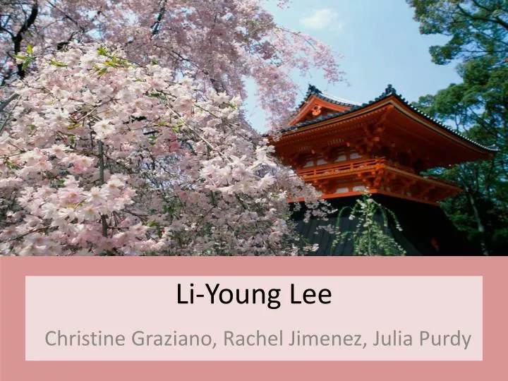 li young lee