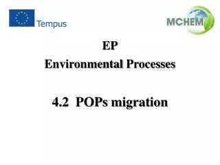 4.2 POPs migration