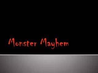 Monster Mayhem