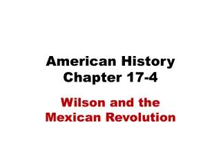 American History Chapter 17-4