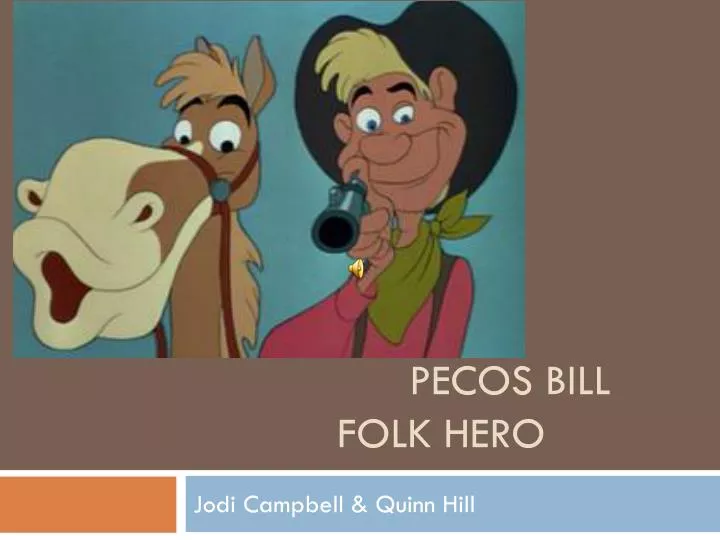 pecos bill folk hero