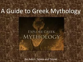 A Guide to Greek Mythology