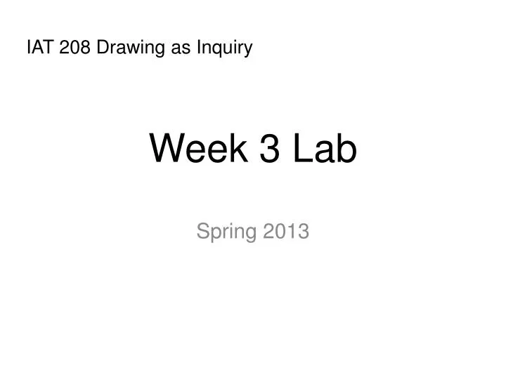 iat 208 drawing as inquiry
