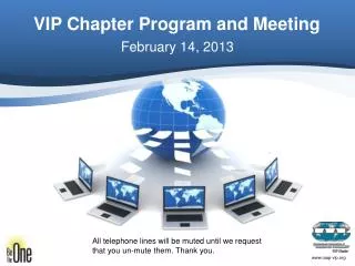VIP Chapter Program and Meeting