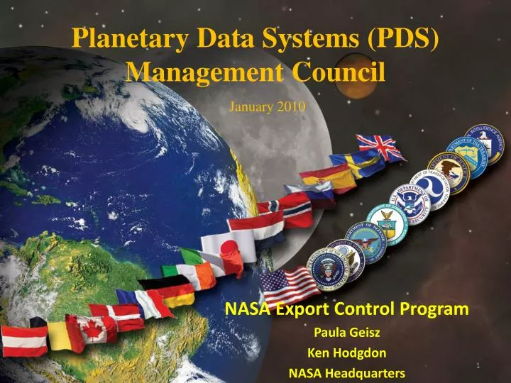 planetary data systems pds management council