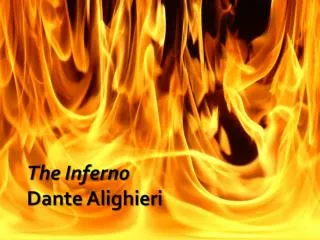 The Inferno Dante Alighieri
