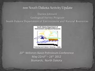 2011 South Dakota Activity Update