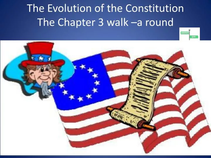the evolution of the constitution the chapter 3 walk a round
