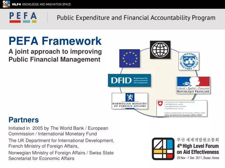 pefa framework a joint approach to improving public financial management