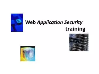 Web Application Security training