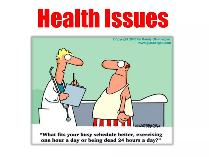 health issues