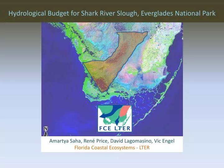 hydrological budget for shark river slough everglades national park