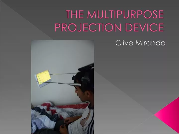 the multipurpose projection device