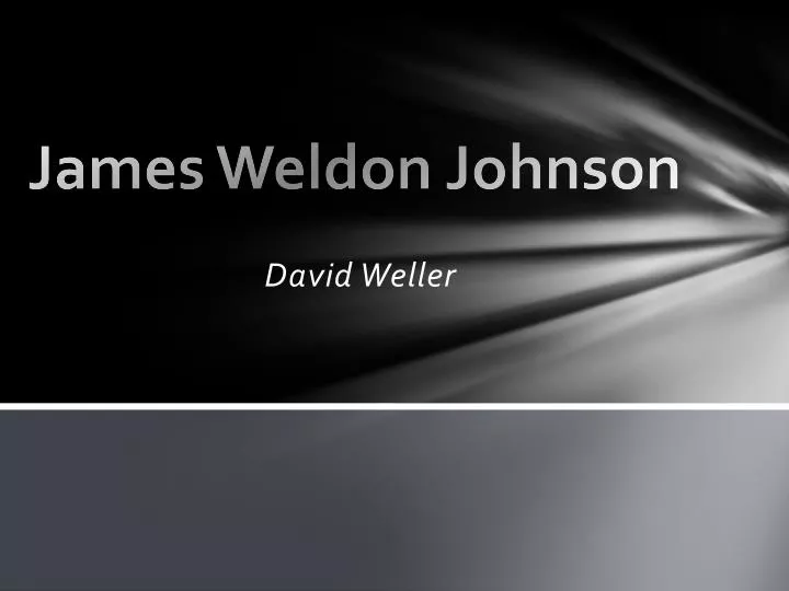 james weldon johnson