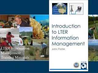 Introduction to LTER Information Management