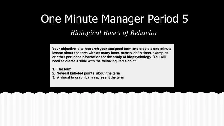 one minute manager period 5