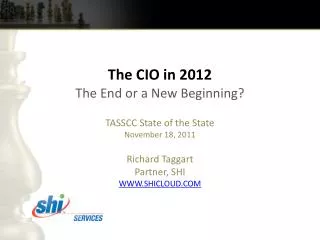 The CIO in 2012