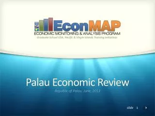 Palau Economic Review