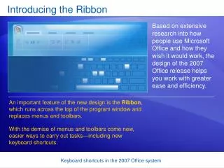 Introducing the Ribbon